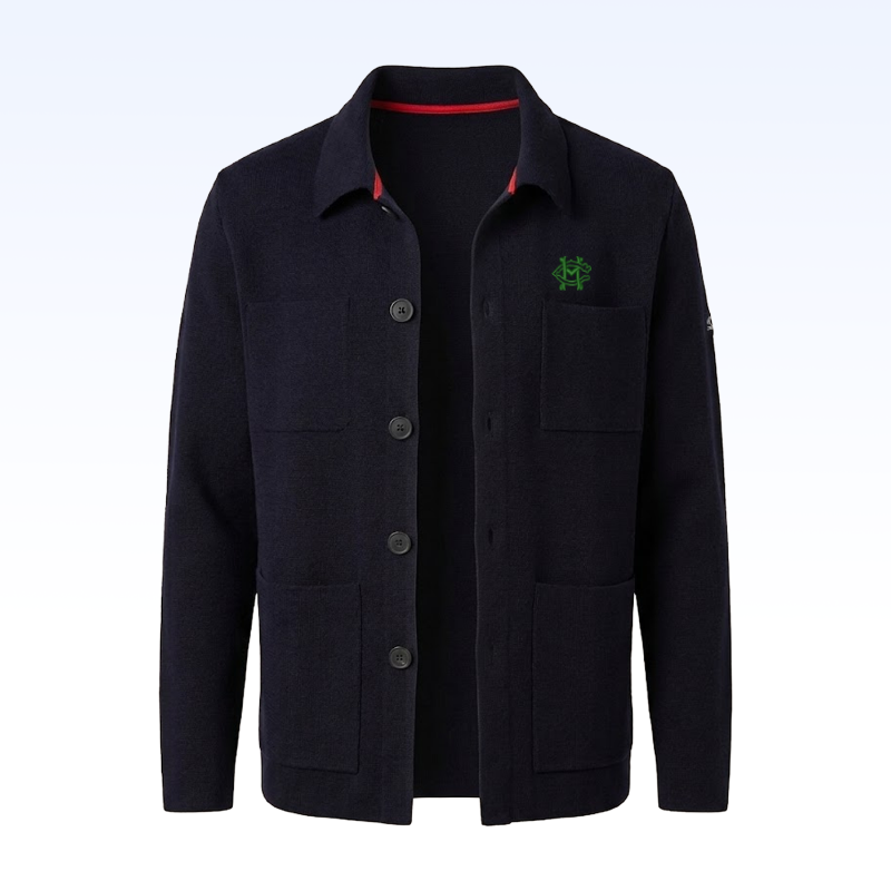 SAINT JAMES CORK II WOOL CARDIGAN