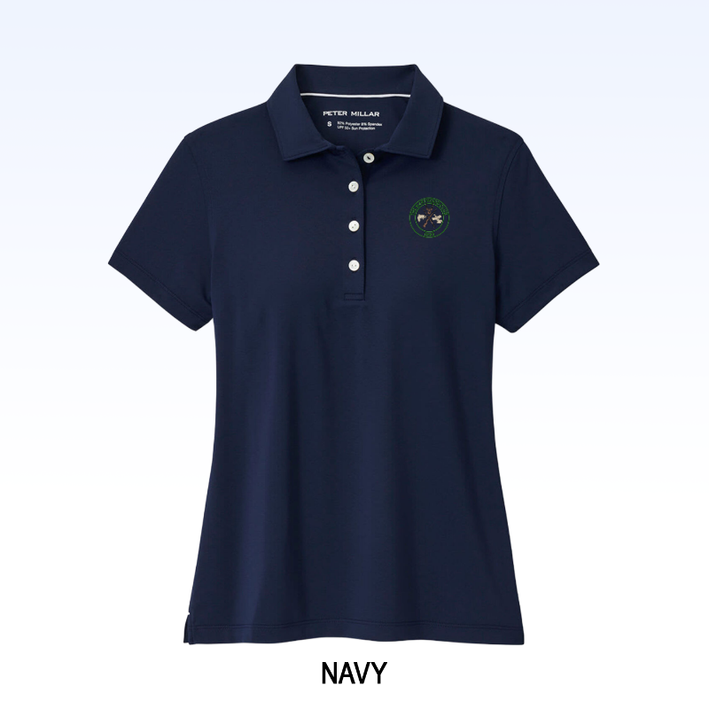 PETER MILLAR WOMEN'S SHORT SLEEVE BUTTON POLO