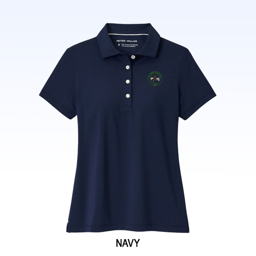 PETER MILLAR WOMEN'S SHORT SLEEVE BUTTON POLO