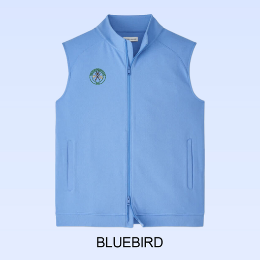 PETER MILLAR CRADLE PIQUÉ PERFORMANCE FULL-ZIP VEST