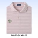 PETER MILLAR ALBATROSS STRIPE COTTON-BLEND PIQUÉ POLO