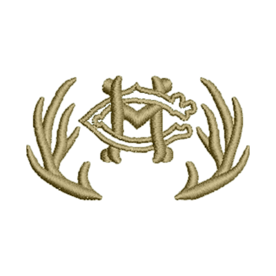Hartwood Antler Logo - Taupe