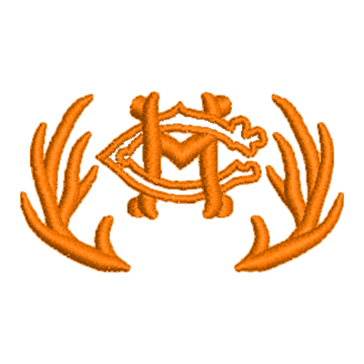 Hartwood Antler Logo - Orange